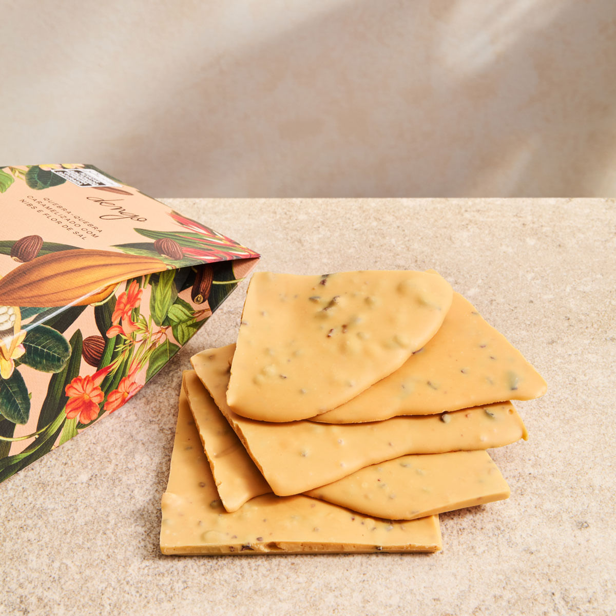 Chocolate Quebra-Quebra Caramelo | 200g - Foto 2