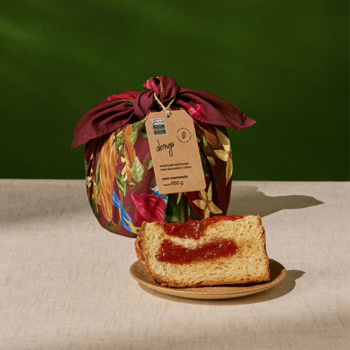 Panetone Recheado Goiabada Cremosa | 650g