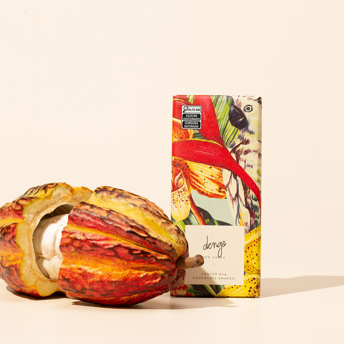 Barra de Chocolate Intenso 70% Cacau | 80g