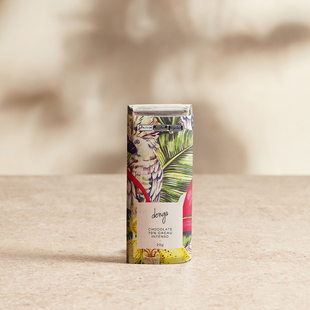 Barra de Chocolate Intenso 70% Cacau | 20g - Foto 2