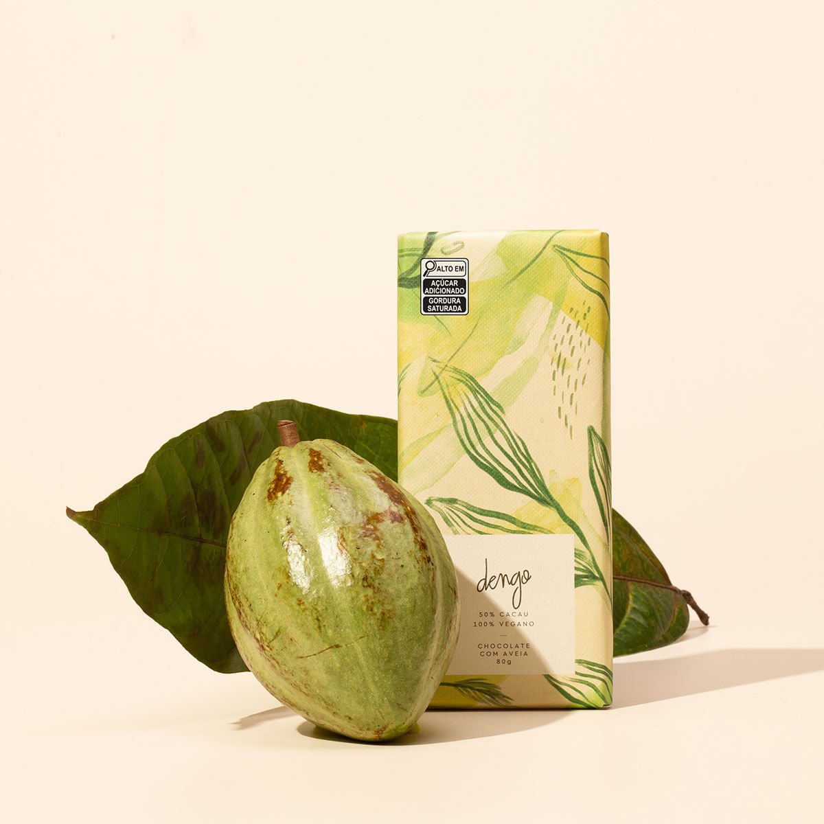 Barra de Chocolate 50% Cacau com Aveia | 80g